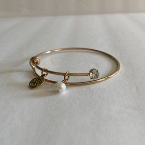 3/$20 Gold Tone Adjustable Bangle Bracelet